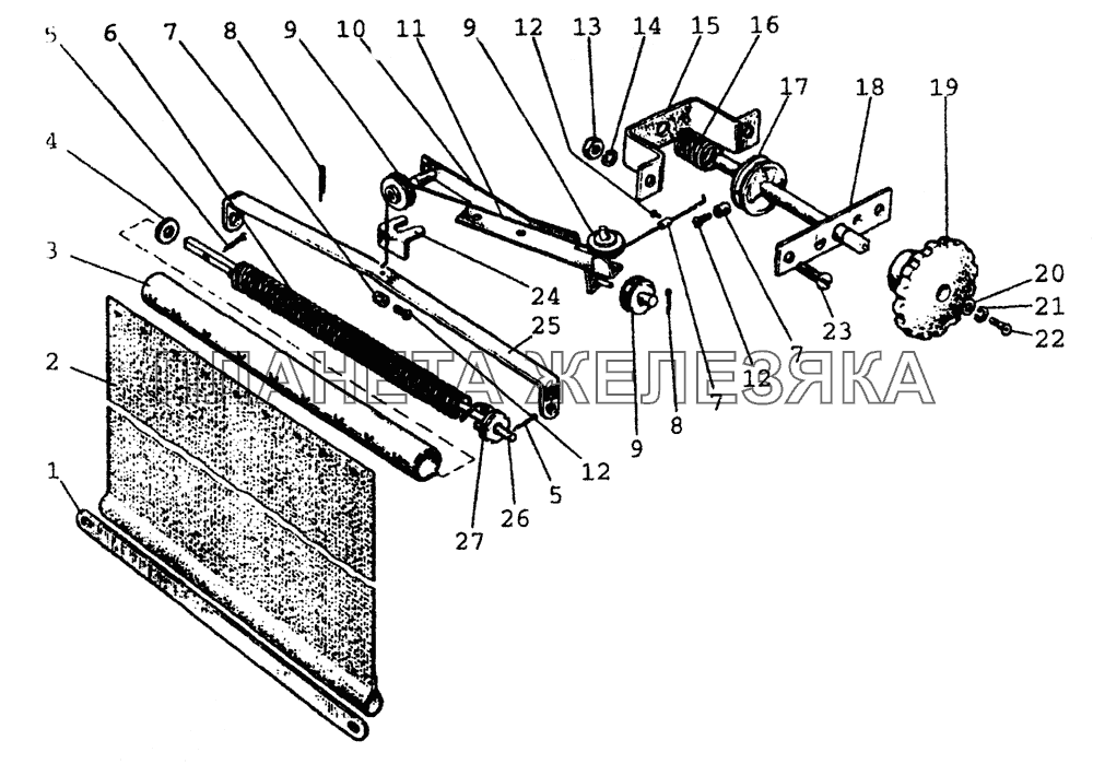 1310 Шторка. Вариант с ГУР МТЗ-80 (2002)